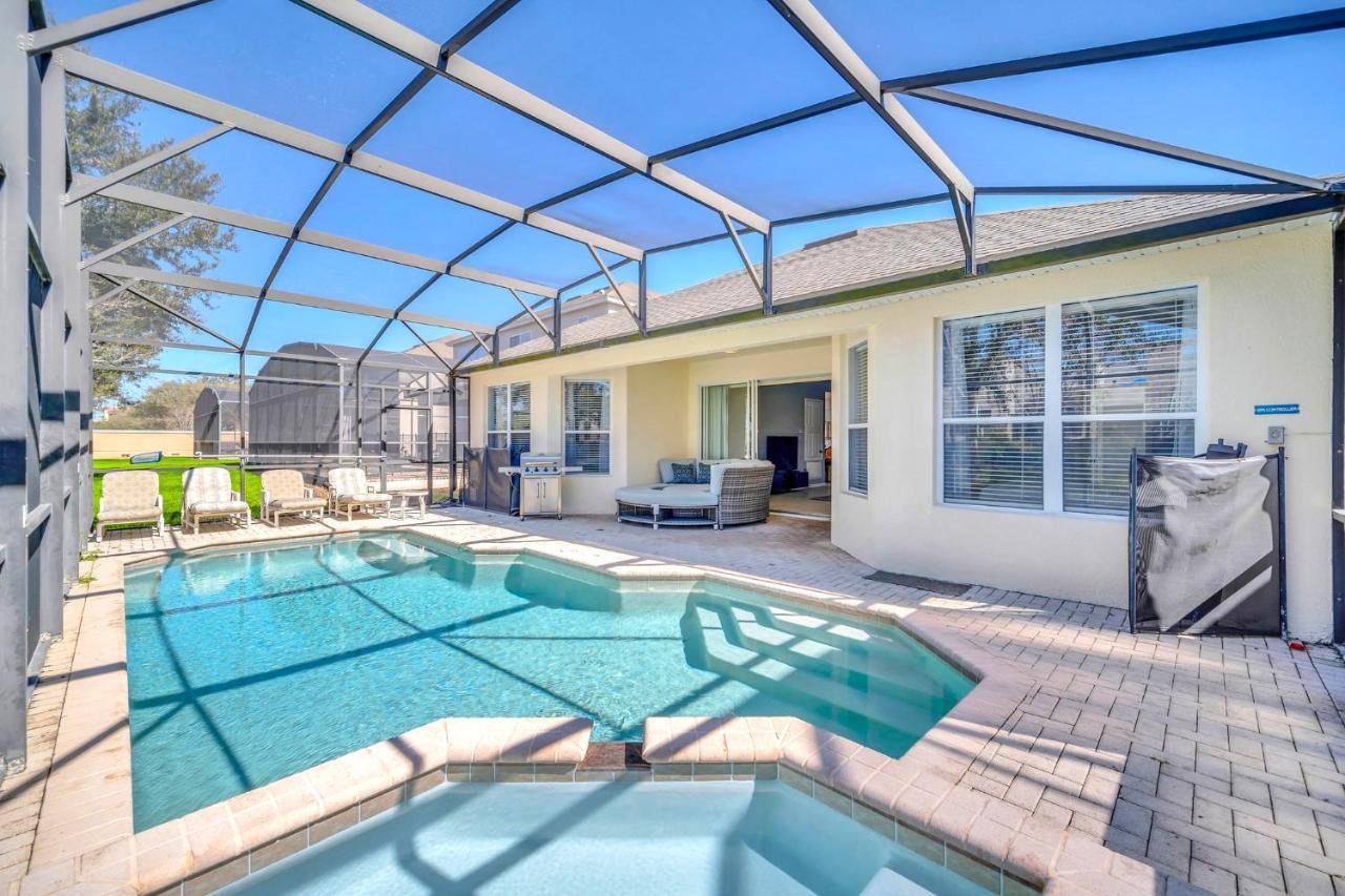 Near Disney! Spacious 5Br Resort Home With Private Pool, Hot Tub And Theater! Orlando Buitenkant foto