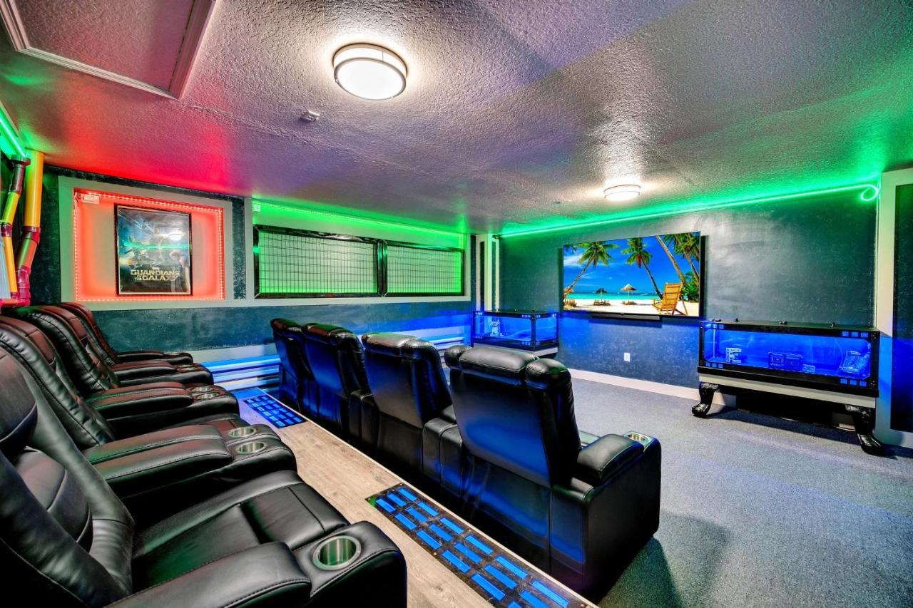 Near Disney! Spacious 5Br Resort Home With Private Pool, Hot Tub And Theater! Orlando Buitenkant foto