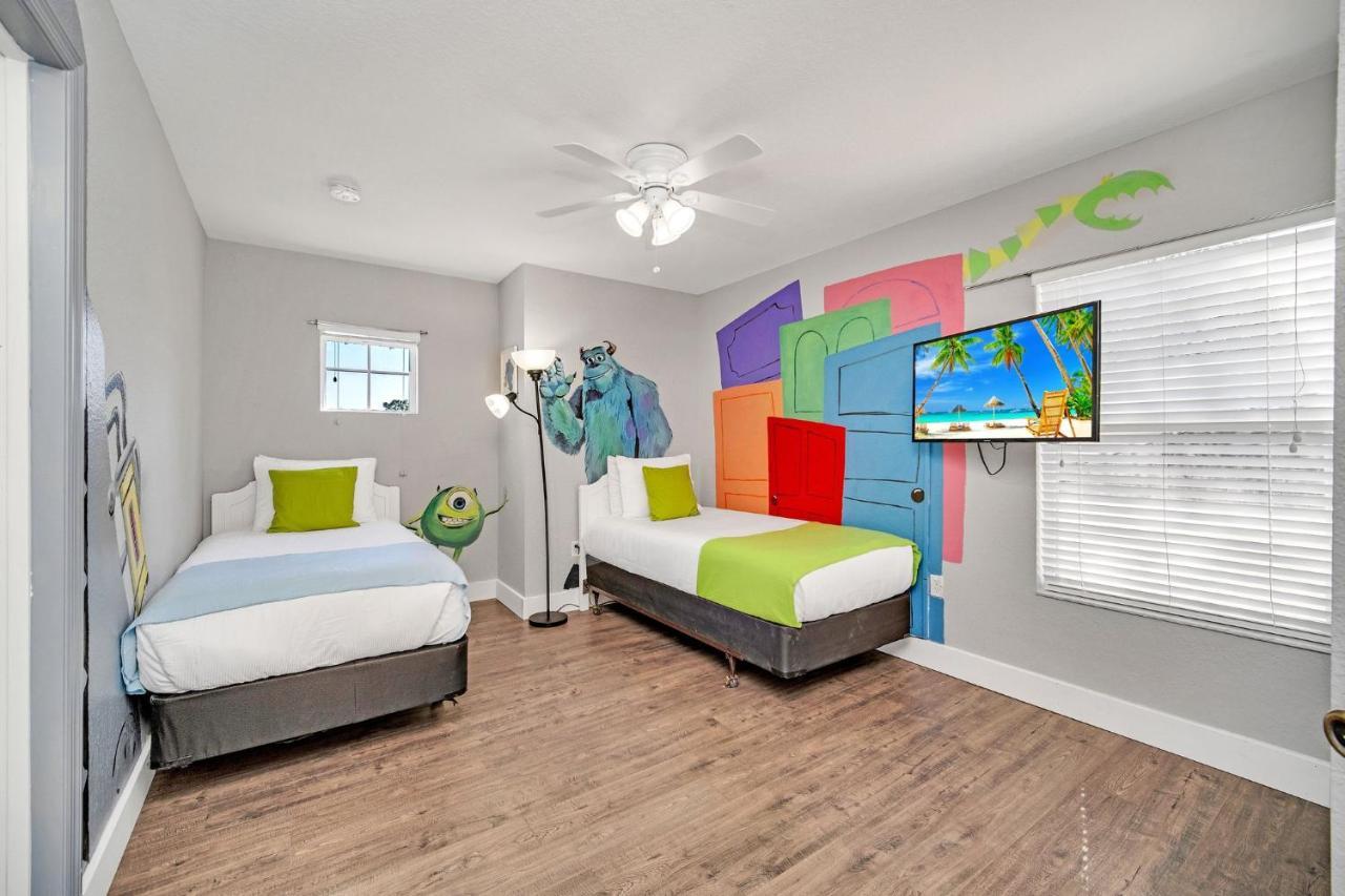 Near Disney! Spacious 5Br Resort Home With Private Pool, Hot Tub And Theater! Orlando Buitenkant foto